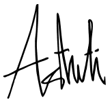 Astuti signature